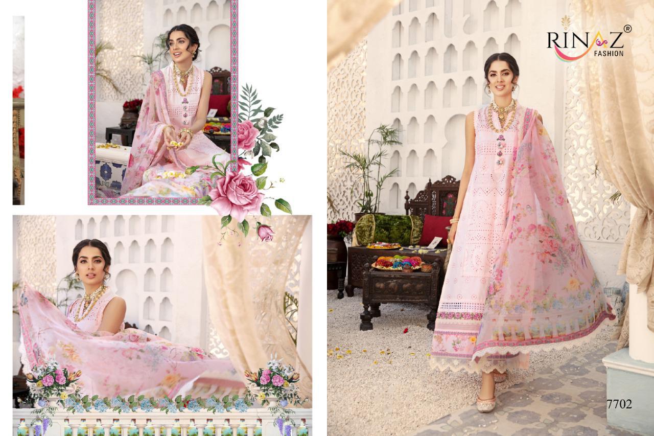 Rinaz Nureh 3 Latest Fancy Designer Exclusive Pakistani Salwar Suits Collection